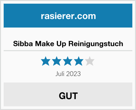  Sibba Make Up Reinigungstuch Test