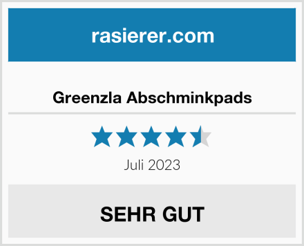  Greenzla Abschminkpads Test