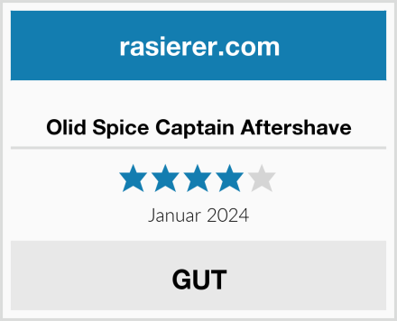  Olid Spice Captain Aftershave Test