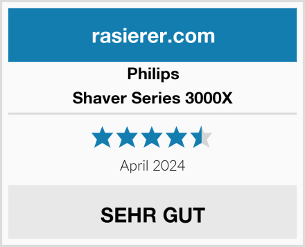 Philips Shaver Series 3000X Test