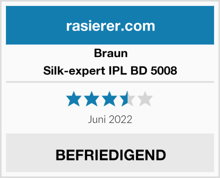 Braun Silk-expert IPL BD 5008 Test