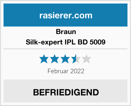 Braun Silk-expert IPL BD 5009 Test