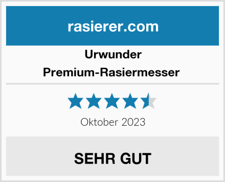 Urwunder Premium-Rasiermesser  Test