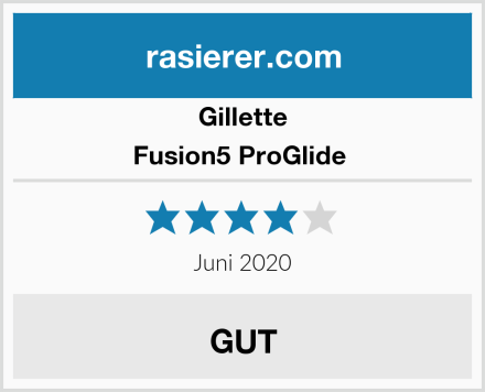 Gillette Fusion5 ProGlide  Test