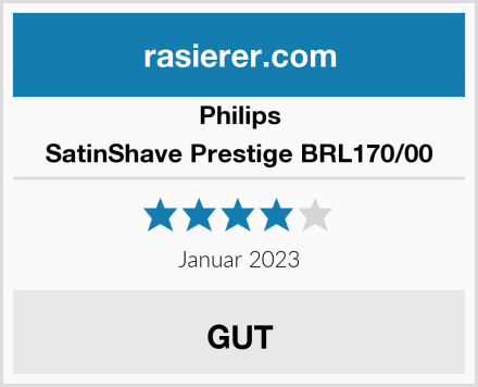 Philips SatinShave Prestige BRL170/00 Test