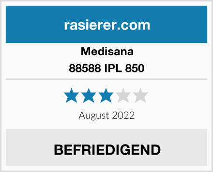 Medisana 88588 IPL 850 Test