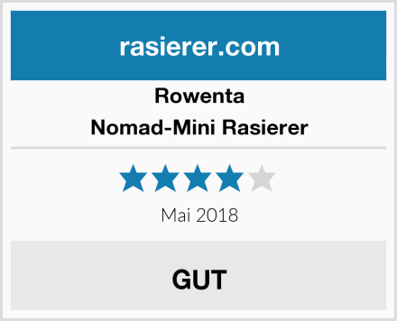 Rowenta Nomad-Mini Rasierer Test
