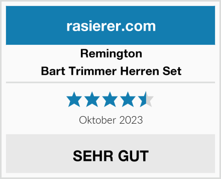 Remington Bart Trimmer Herren Set Test