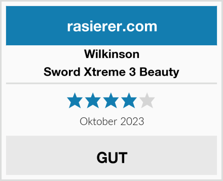 Wilkinson Sword Xtreme 3 Beauty Test