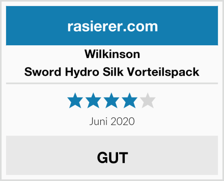 Wilkinson Sword Hydro Silk Vorteilspack Test