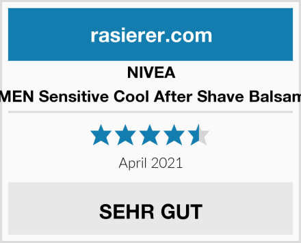 NIVEA MEN Sensitive Cool After Shave Balsam Test