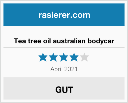  Tea tree oil australian bodycar Test