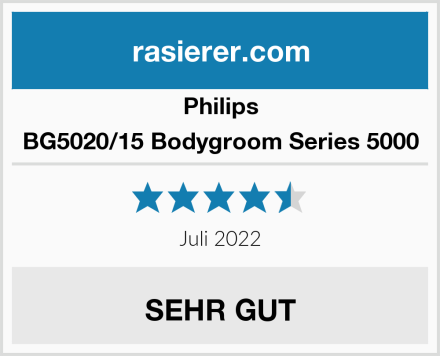Philips BG5020/15 Bodygroom Series 5000 Test
