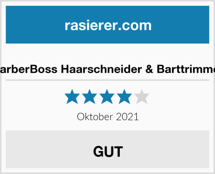  BarberBoss Haarschneider & Barttrimmer Test
