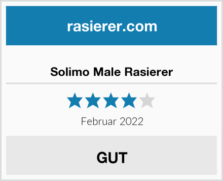  Solimo Male Rasierer Test
