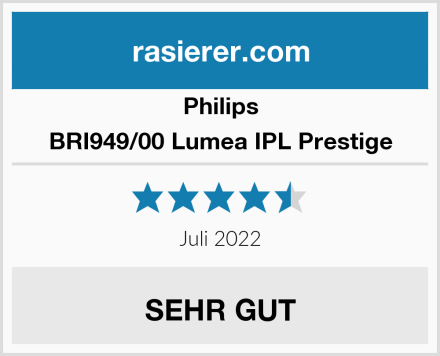 Philips BRI949/00 Lumea IPL Prestige Test