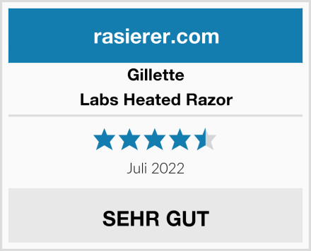 Gillette Labs Heated Razor Test
