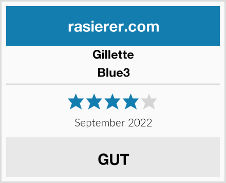 Gillette Blue3 Test