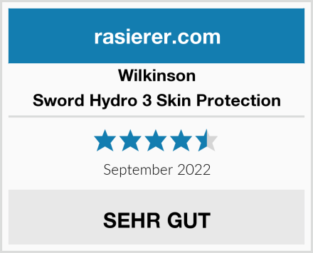 Wilkinson Sword Hydro 3 Skin Protection Test