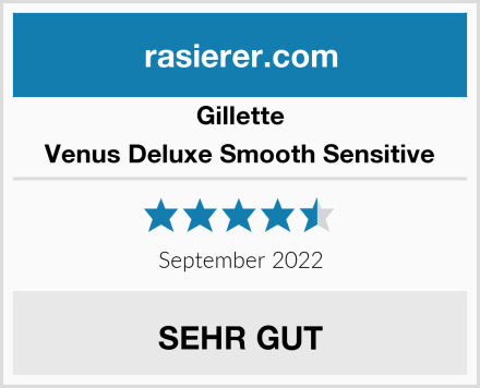 Gillette Venus Deluxe Smooth Sensitive Test