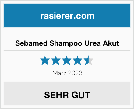  Sebamed Shampoo Urea Akut Test
