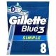 Gillette Blue 3 Simple Test